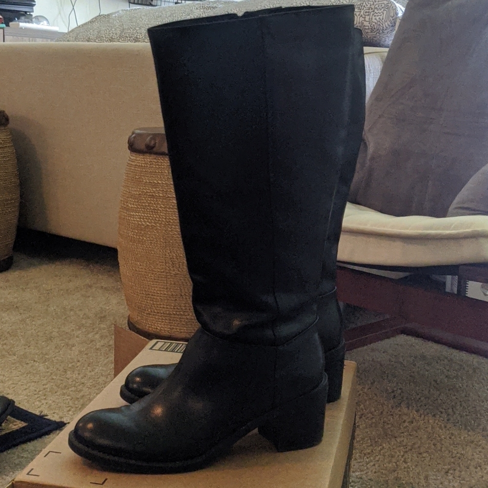 Canyon River Blues Solid Black Boots